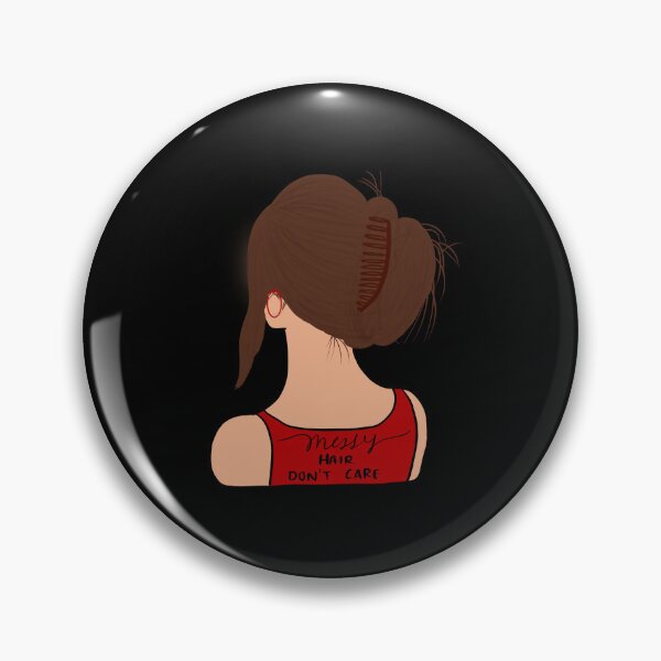 Item preview, Messy hair,dontcare designed and sold by Mermaidssparkle.