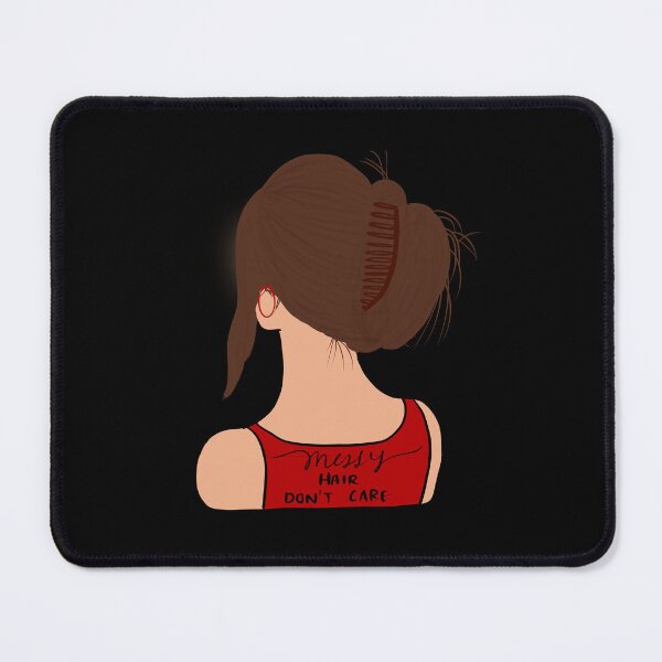 Item preview, Messy hair,dontcare designed and sold by Mermaidssparkle.