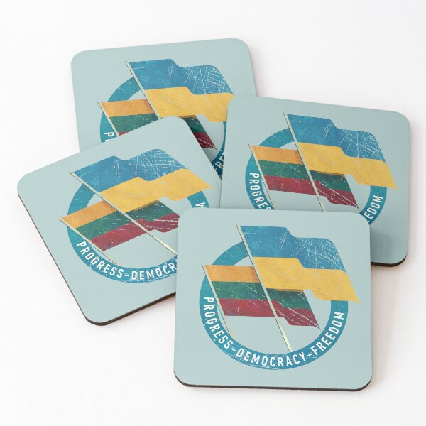 Item preview, Lithuania Ukraine - Friendship Emblem designed and sold by Lidra Zehcnas.