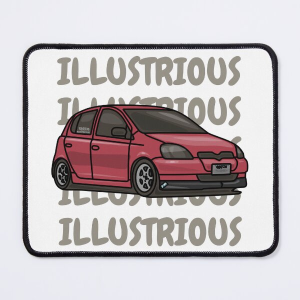Item preview, Illustrious Pink Yaris Toon designed and sold by ILLUSTRIOUSEUROS.