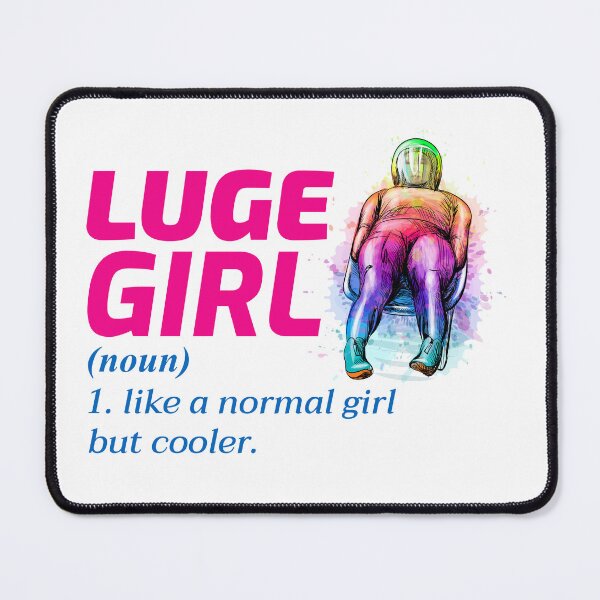 Item preview, Luge Sled Sledding Sledge Race Extreme Winter Sports designed and sold by TastefulTees.