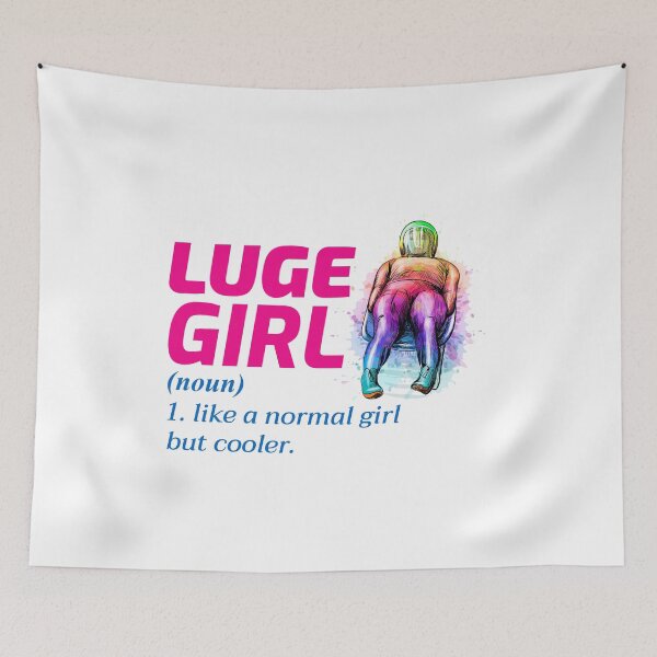 Item preview, Luge Sled Sledding Sledge Race Extreme Winter Sports designed and sold by TastefulTees.