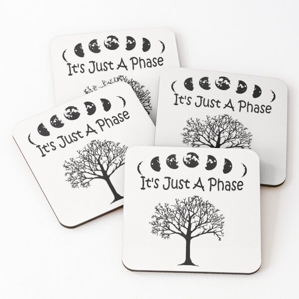 Aperçu de l'œuvre C'est juste un arbre de phase des phases de vie de la lune créée et vendue par LucyDavies01.