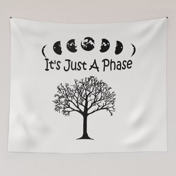 Item preview, Cest juste un arbre de phase des phases de vie de la lune designed and sold by LucyDavies01.