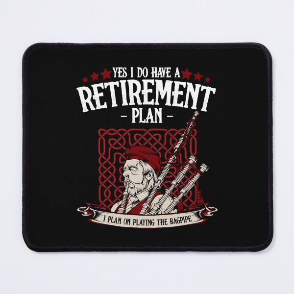 Item preview, Bagpipe Retirement Funny Sayings Bagpiping Gift designed and sold by NicoleTiffany.