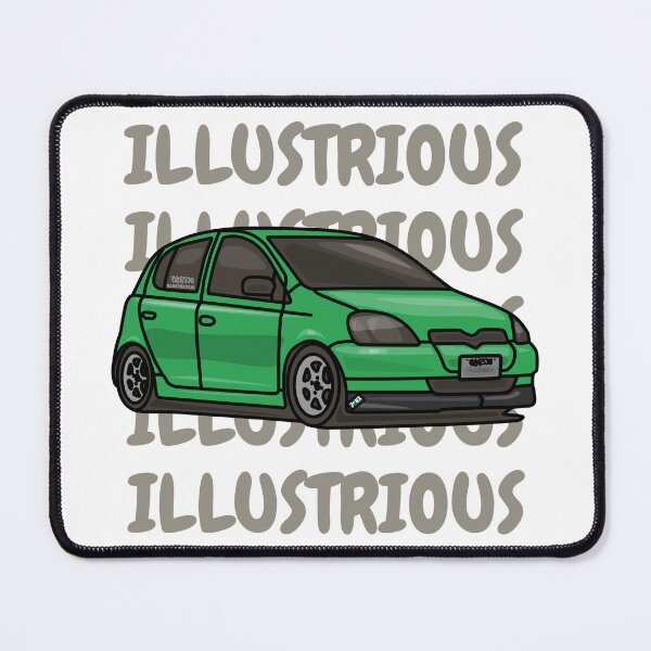 Item preview, Illustrious Mint Yaris Toon designed and sold by ILLUSTRIOUSEUROS.