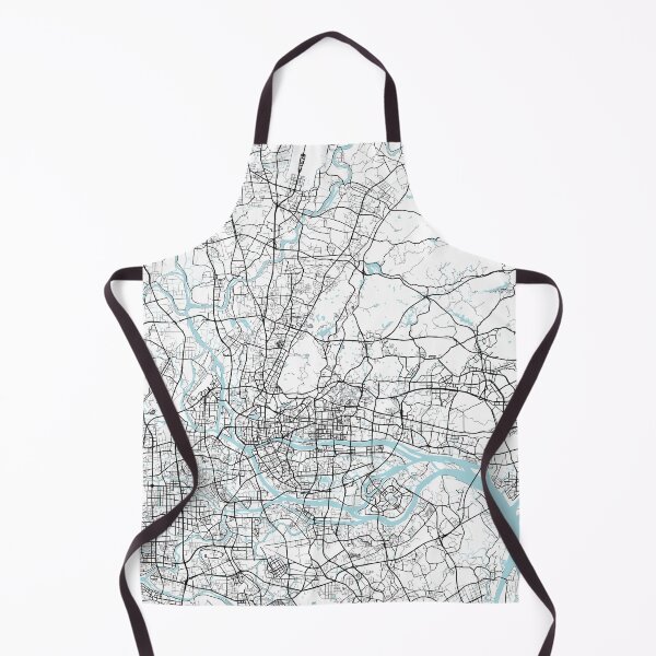 Item preview, Guangzhou City Map of China - Circle designed and sold by deMAP.