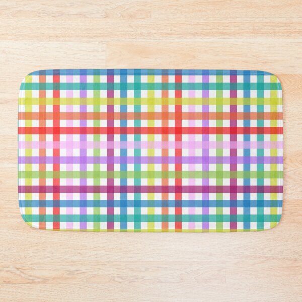 Item preview, Colourful gingham  designed and sold by BeaQueipo.