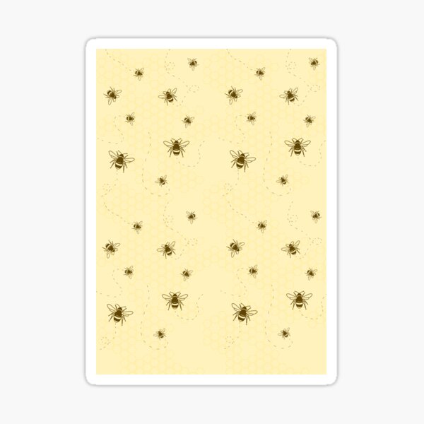 happy bees Sticker