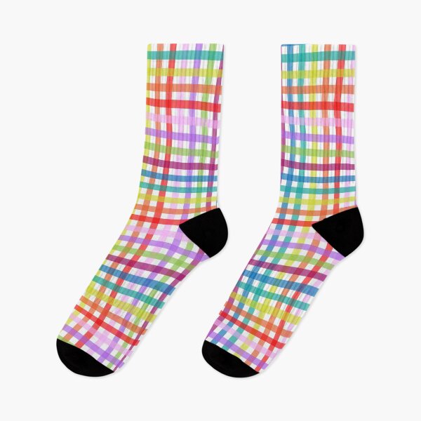 Item preview, Colourful gingham  designed and sold by BeaQueipo.