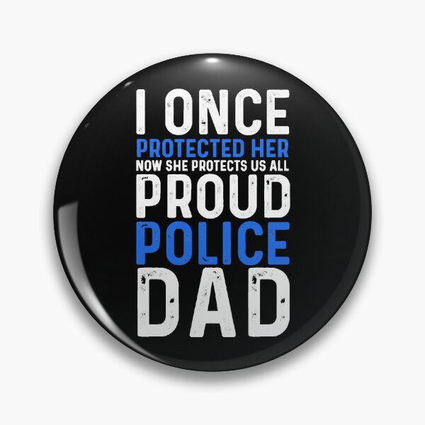 Item preview, Policeman Proud Police Dad Support Police Daughter designed and sold by NicoleTiffany.
