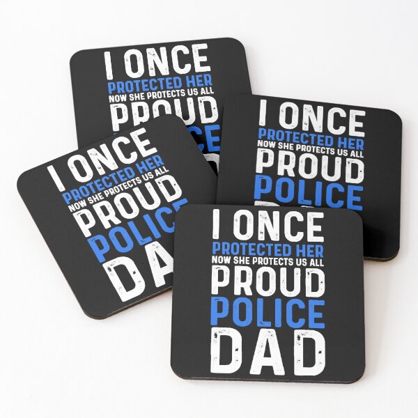 Item preview, Policeman Proud Police Dad Support Police Daughter designed and sold by NicoleTiffany.