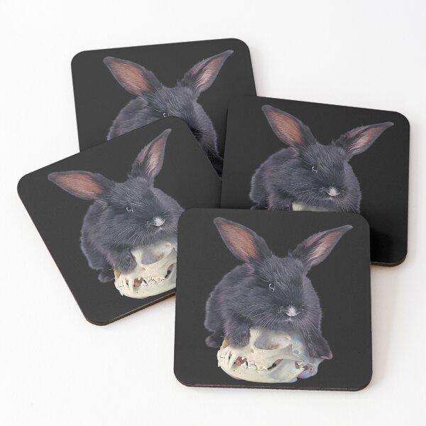 Item preview, Skull Bunny - Grey Version designed and sold by VampyreZen.