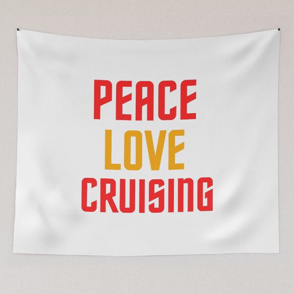 Item preview, Peace Love Cruising Art Designs designed and sold by Manilyn0907.