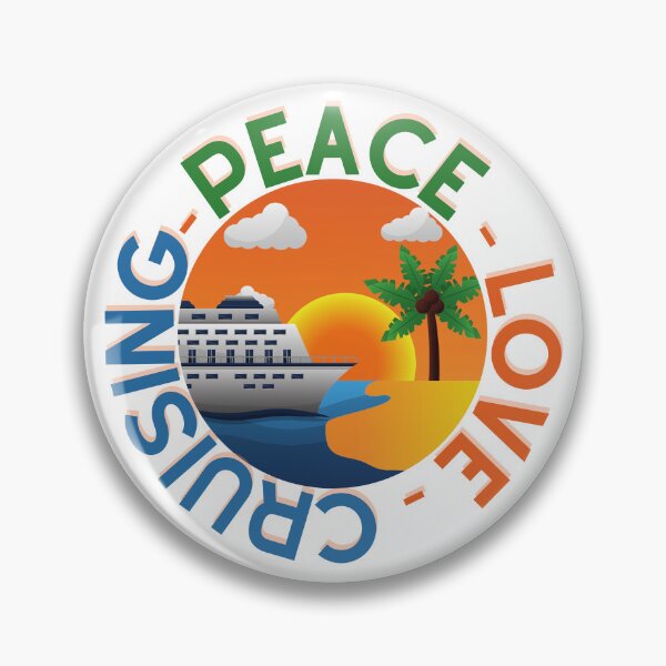 Item preview, Peace Love Cruising designed and sold by THE CHAOS CLUB.