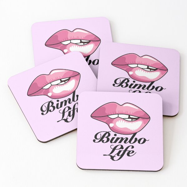 Item preview, Bimbofication: Bimbo Life with Plump Pink Lips designed and sold by ClickForMore.
