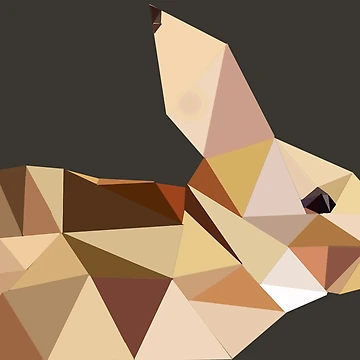 Artwork thumbnail, Geometric Rabbit by stilldan97