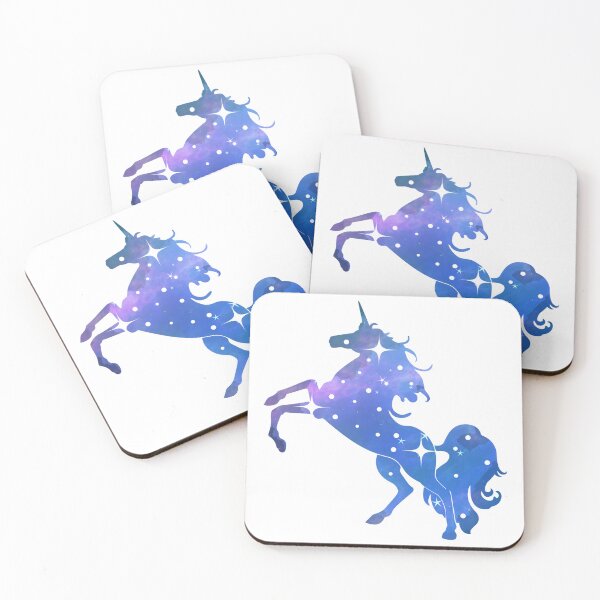 Item preview, Cosmic watercolor unicorn designed and sold by Tremendo.