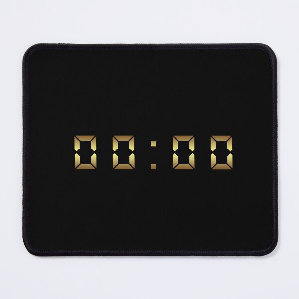 Item preview, 00:00 Clock Design designed and sold by ERISIDESIGN.