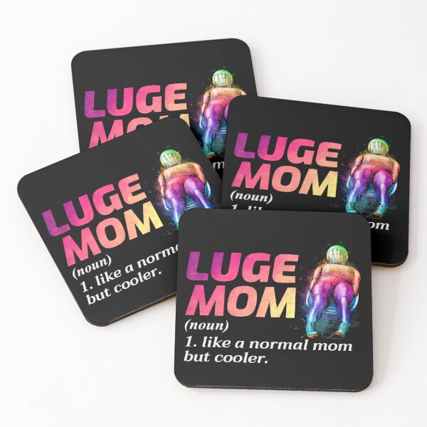 Item preview, Luge Mom Sledding Race Extreme Sports Mothers day designed and sold by TastefulTees.