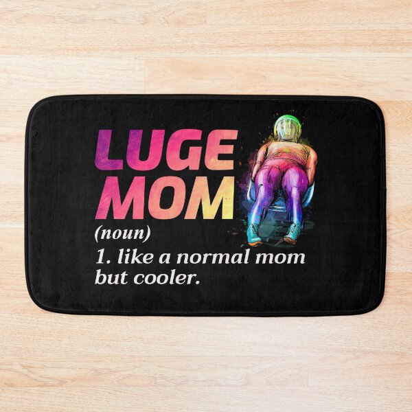 Item preview, Luge Mom Sledding Race Extreme Sports Mothers day designed and sold by TastefulTees.