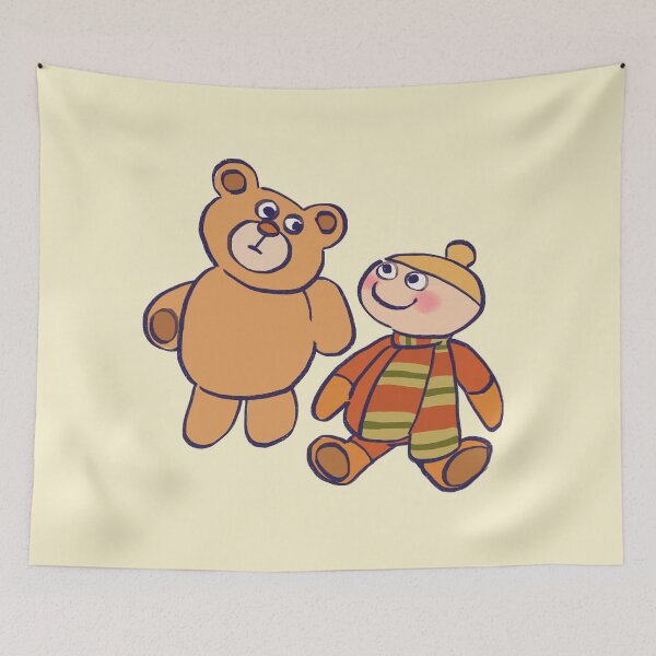 Item preview, I draw the bear and the child from that weak ice tv psa / Varokaa heikkoa jäätä designed and sold by RansRoom.
