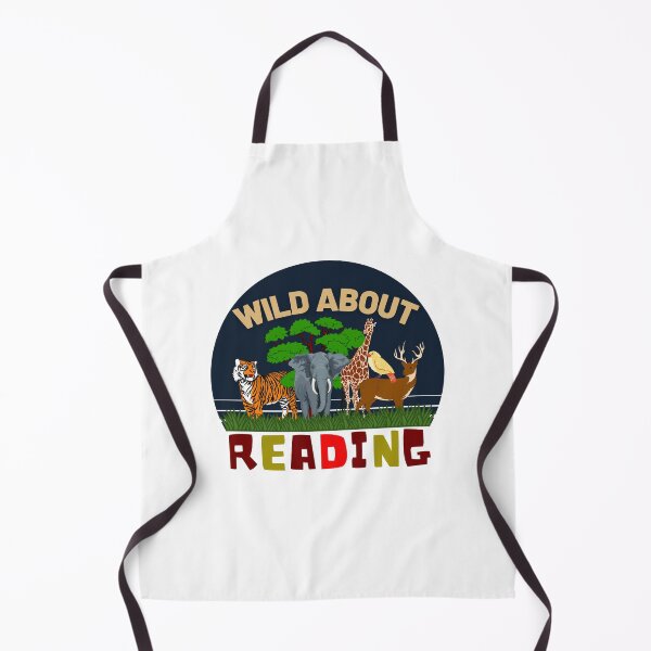 Item preview, Wild About Reading - Book Lover Art Designs designed and sold by Manilyn0907.