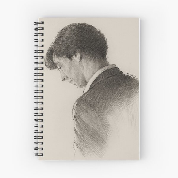 Item preview, Pencil Sketch, Sherlock, Benedict Cumberbatch, ART Print designed and sold by TendaLee.