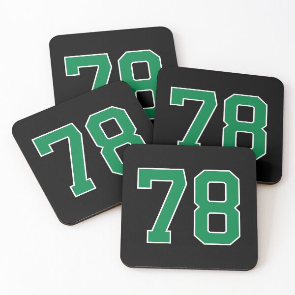 Item preview, 78 number, green lucky sports seventy eight designed and sold by ArtIsParty.