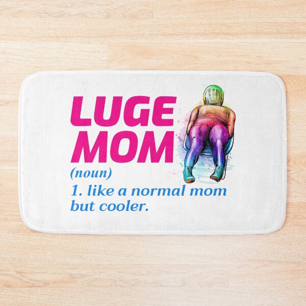 Item preview, Luge Mom Sledding Race Extreme Sports Mothers day designed and sold by TastefulTees.