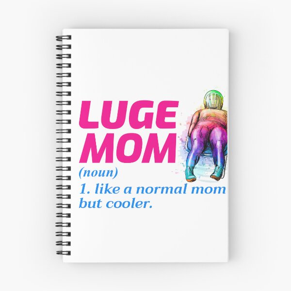 Item preview, Luge Mom Sledding Race Extreme Sports Mothers day designed and sold by TastefulTees.