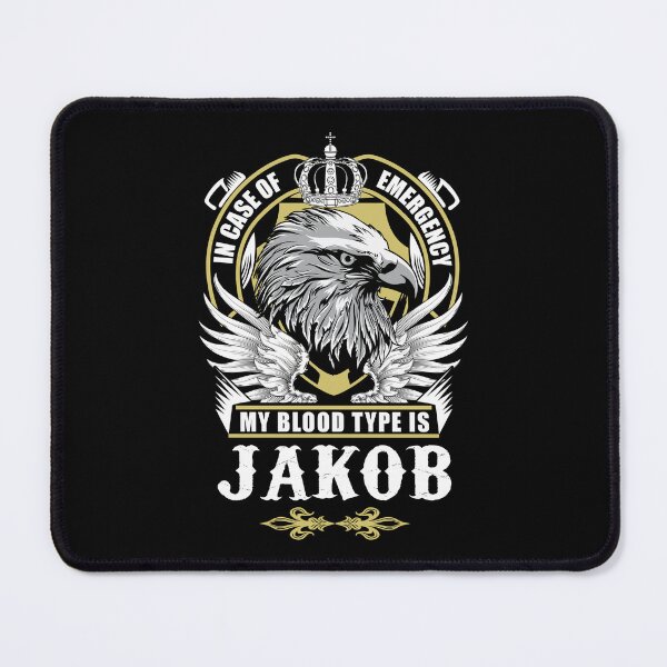 Artikelvorschau, Jakob Name T Shirt - Im Notfall ist meine Blutgruppe Jakob Geschenkartikel T-Shirt entworfen und verkauft von anthonyodo.