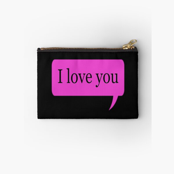 Item preview, I love you ~ speech bubble designed and sold by moonlovedesigns.