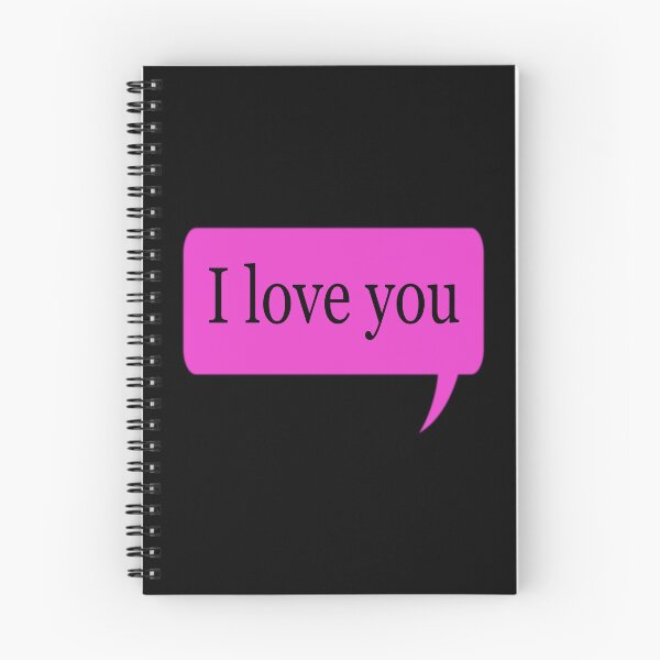 Item preview, I love you ~ speech bubble designed and sold by moonlovedesigns.
