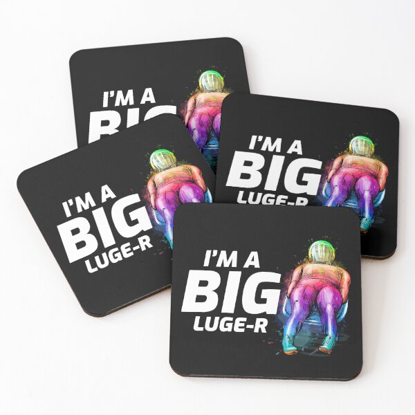 Item preview, Luge Sledding Sledge Race Extreme Winter Sports designed and sold by TastefulTees.