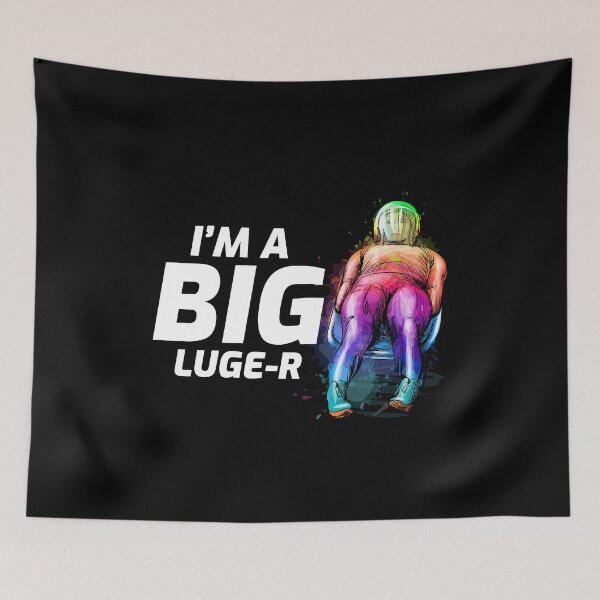 Item preview, Luge Sledding Sledge Race Extreme Winter Sports designed and sold by TastefulTees.