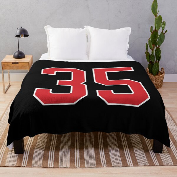 Item preview, Sports Number 35, red black color lucky sport thirty five designed and sold by ArtIsParty.