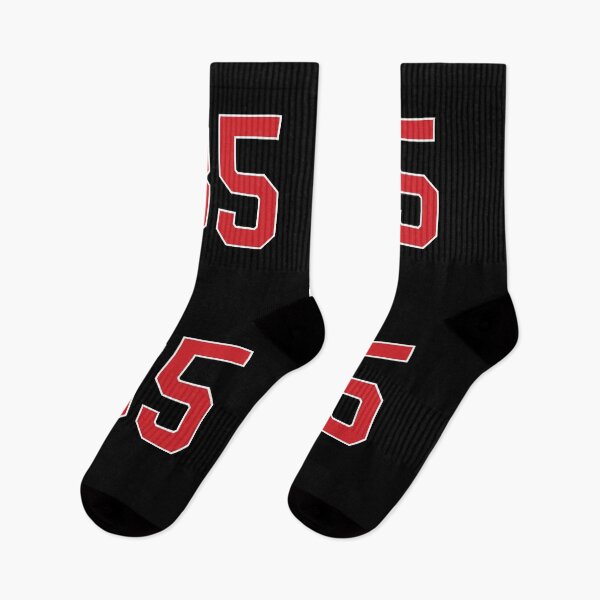 Item preview, Sports Number 35, red black color lucky sport thirty five designed and sold by ArtIsParty.