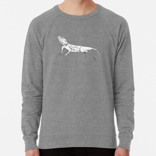 Australian Bearded Dragon Fanimal Lightweight Sweatshirt