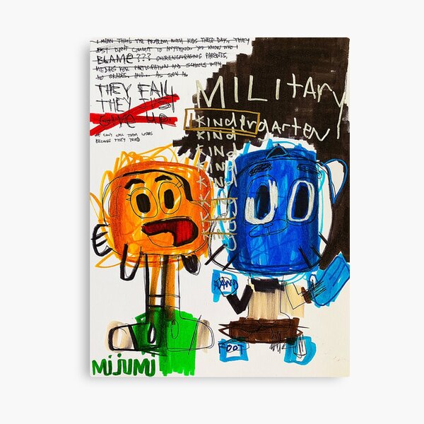 Darwin and Gumball Canvas Print