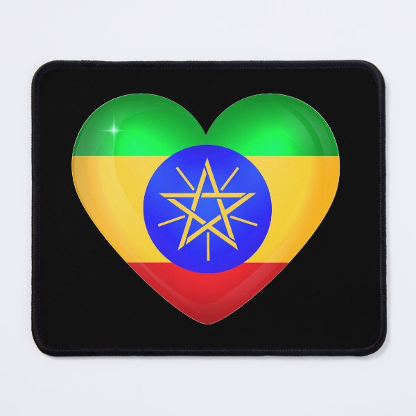 Item preview, My heart is in Ethiopia, Love Ethiopia. designed and sold by ArtIsParty.