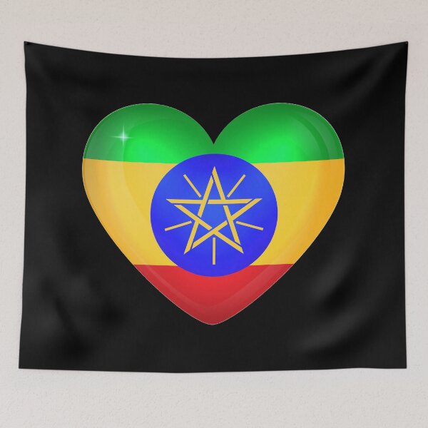 Item preview, My heart is in Ethiopia, Love Ethiopia. designed and sold by ArtIsParty.