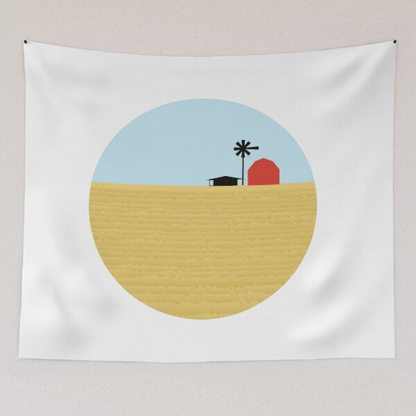 Item preview, Cute simple landscape: Cereal farm designed and sold by Ricogfx.