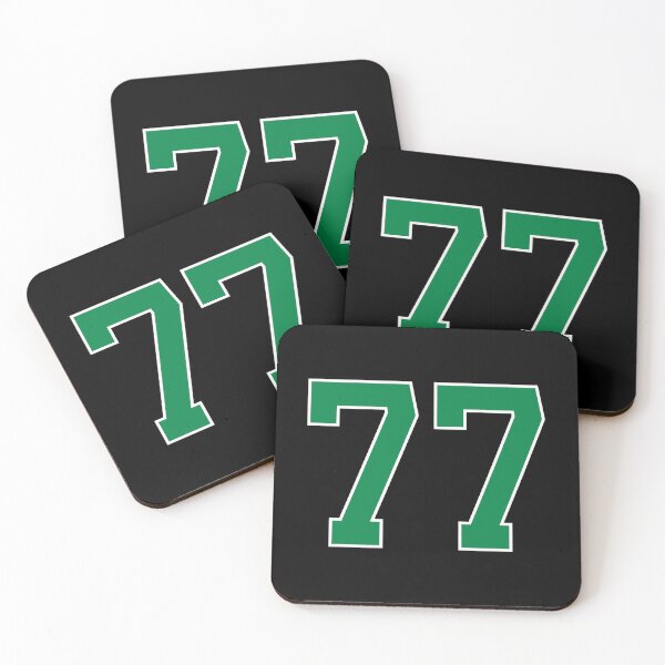 Item preview, 77 number, green lucky sports seventy seven designed and sold by ArtIsParty.