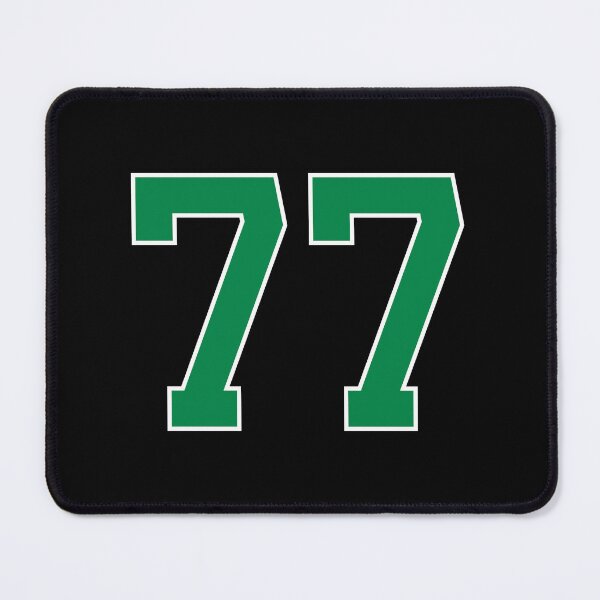 Item preview, 77 number, green lucky sports seventy seven designed and sold by ArtIsParty.