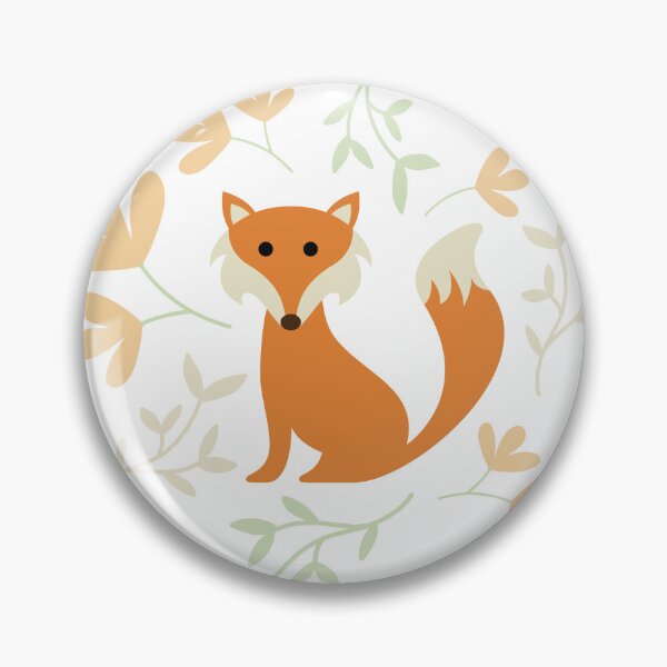 Item preview, Fox in Flowers, Floral Orange Fox designed and sold by MellyEvans.