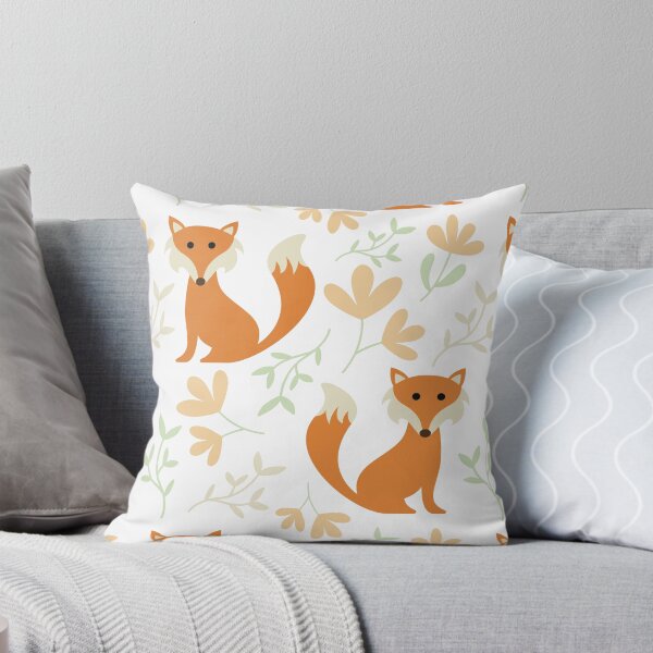 Item preview, Fox in Flowers, Floral Orange Fox designed and sold by MellyEvans.