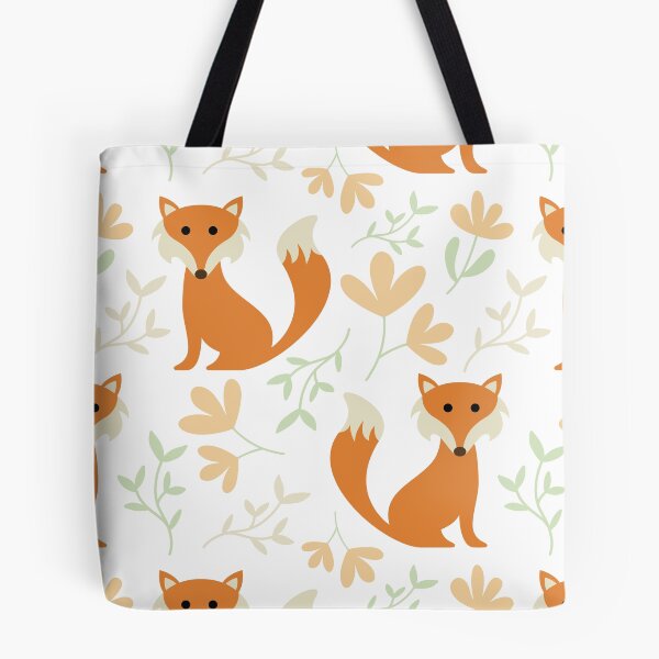Item preview, Fox in Flowers, Floral Orange Fox designed and sold by MellyEvans.