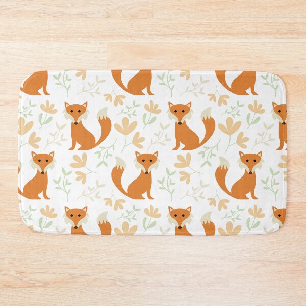 Item preview, Fox in Flowers, Floral Orange Fox designed and sold by MellyEvans.