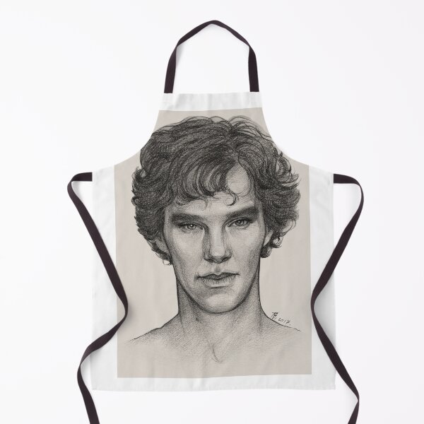 Item preview, Sherlock, Benedict Cumberbatch, Lápiz Atr, ART Print designed and sold by TendaLee.